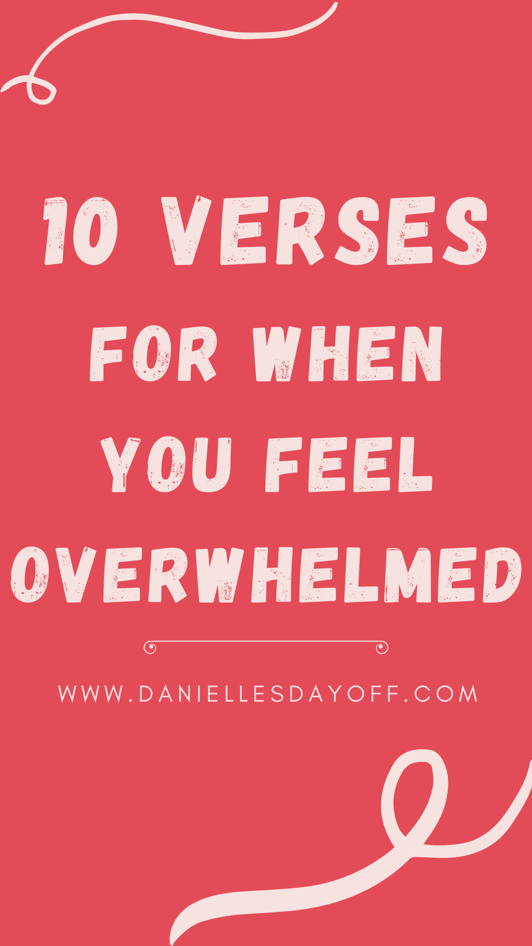 verses for when you feel overwhelmed