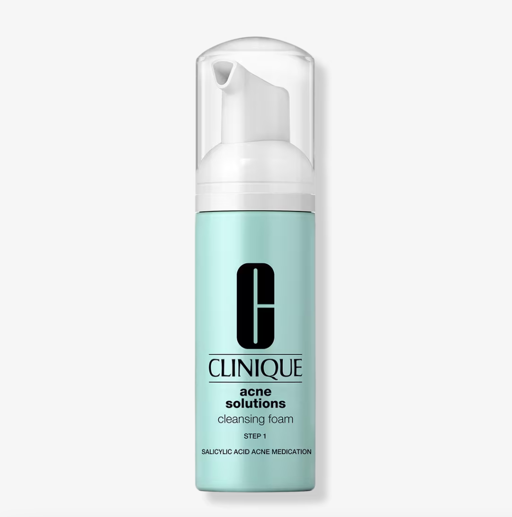image of clinique acne solutions face wash in mini size for travel