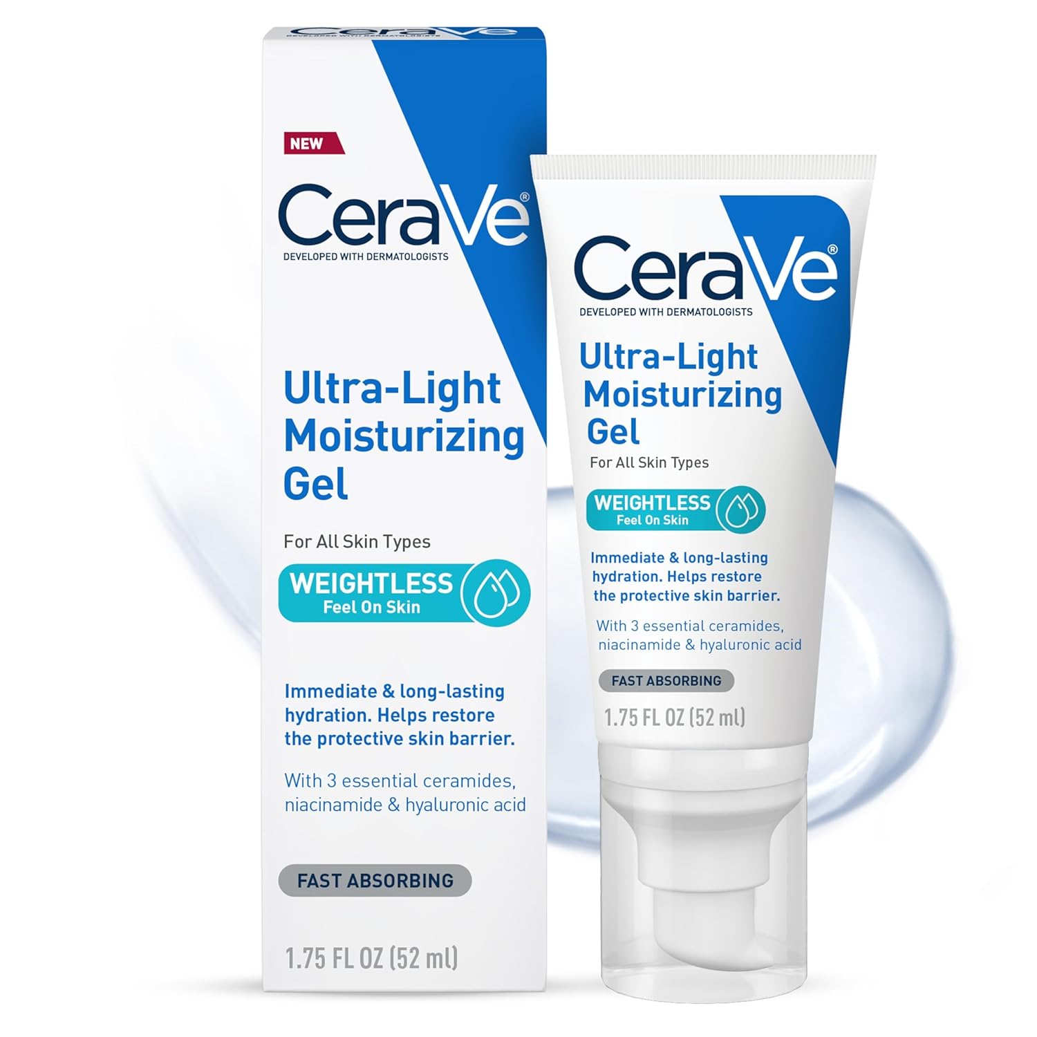 image of cerave ultra light moisturizing gel