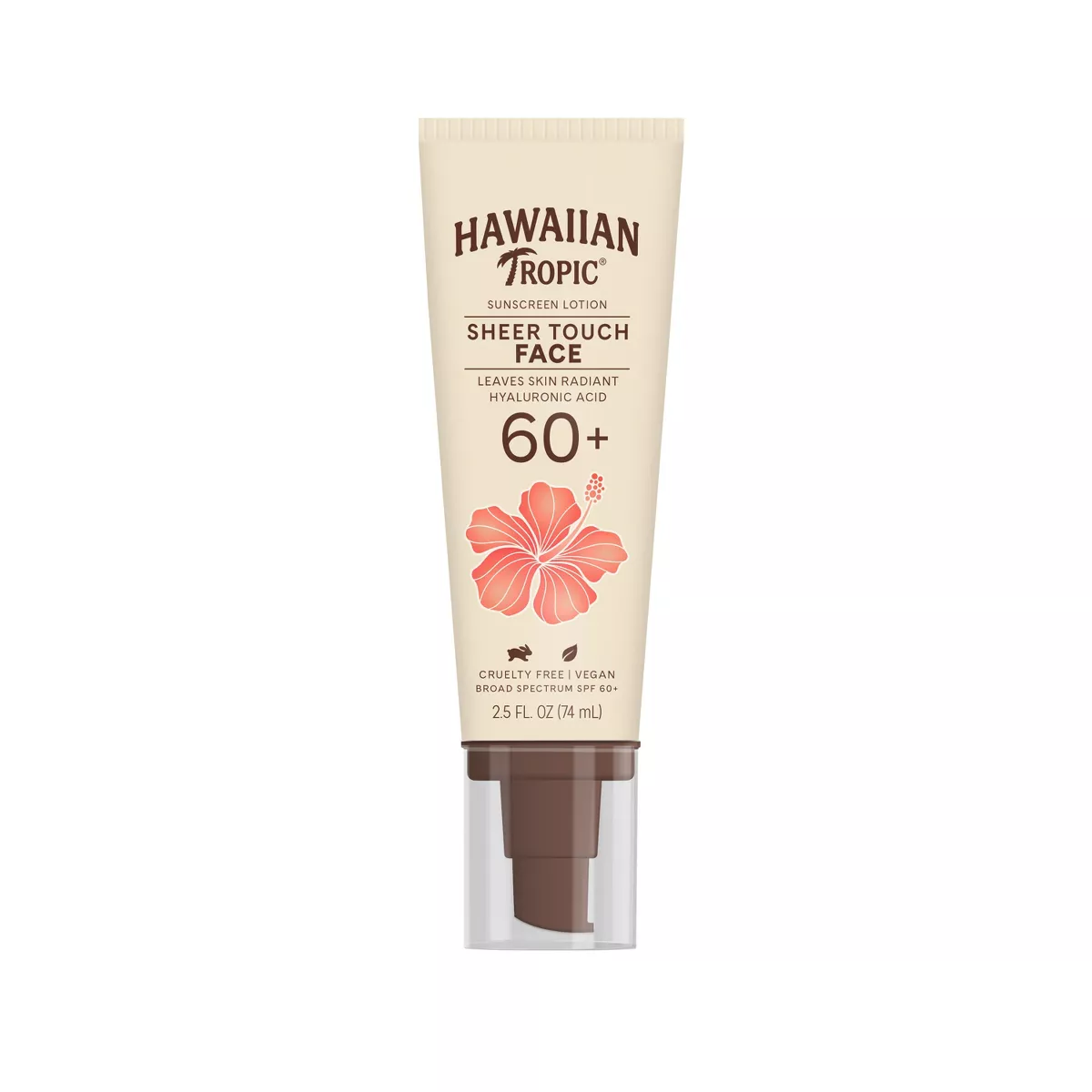 image of sheer face sunscreen in travel-safe size
