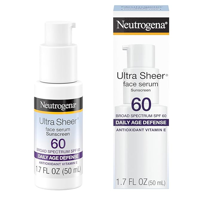 image of ultra sheer face suncreen for travel skincare use